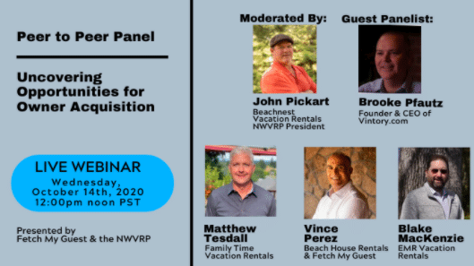 Peer to Peer Panel on Opportunities for Owner Acquisition